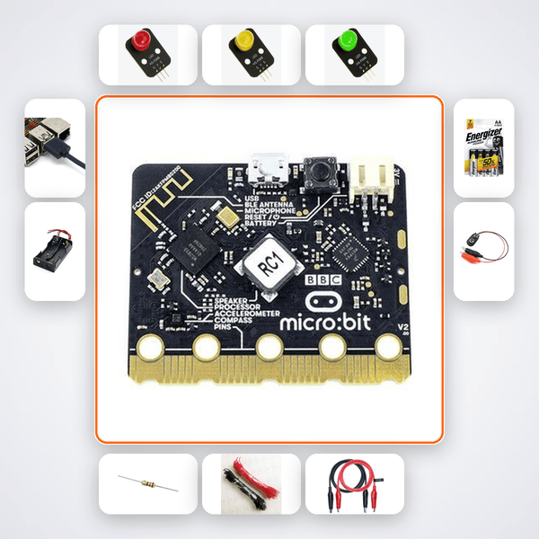 Micro:bit Traffic Light System Kit - Compoden
