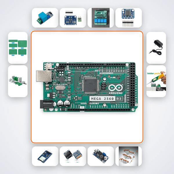 Microgrid Island Mode Controller Kit with Arduino Mega + Relay - Compoden