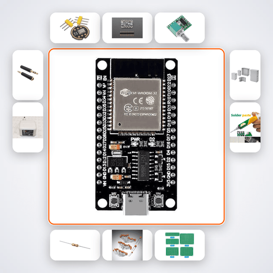 Microphone Array Beamformer Kit with ESP32 - Compoden