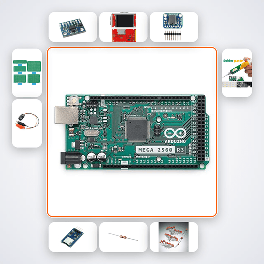 ML Feature Visualiser Kit with Arduino Mega - Radar Chart ADXL345 - Compoden