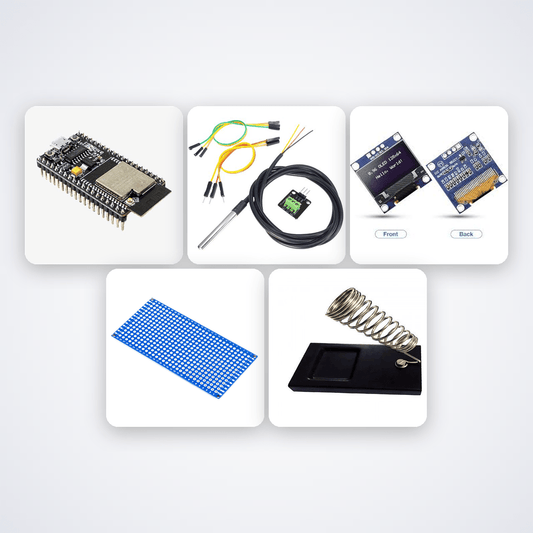 Modbus TCP Industrial Gateway Kit with ESP32 + LED - Compoden