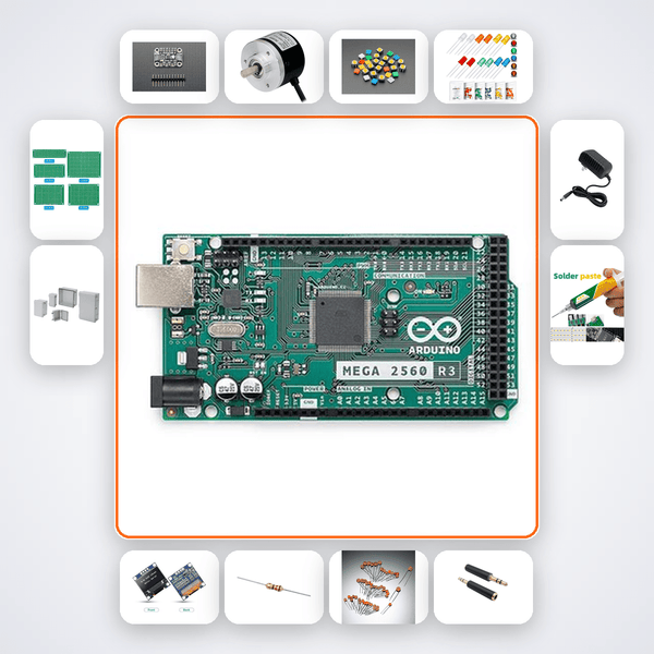 Modular CV Gate Sequencer Kit with Arduino Mega + LED - Compoden