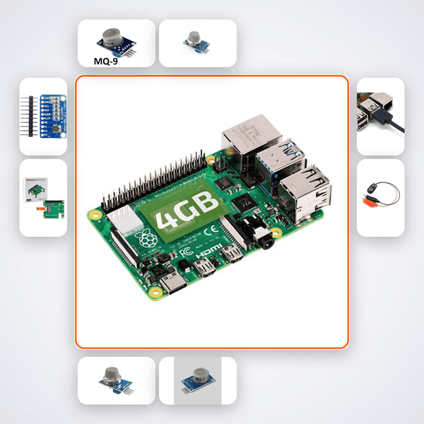 Monitor Factory Emissions with Pi 5 - Multi-Gas Sensor Kit - Compoden
