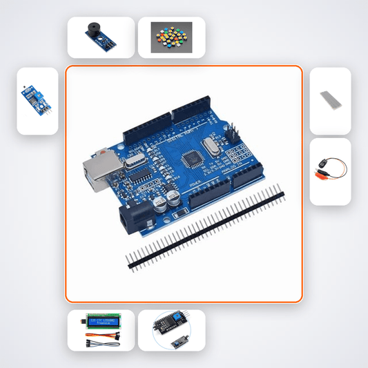 Morse Code Audio Trainer Kit with Arduino Uno - Compoden