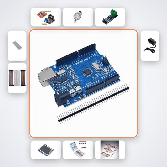Motor Stall Detection System Kit with Arduino Uno + Motor - Compoden