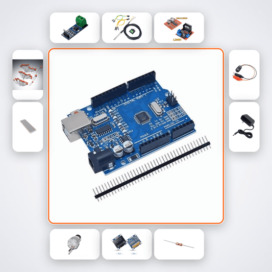 Motor Thermal Model Estimator Kit with Arduino Uno + Motor - Compoden