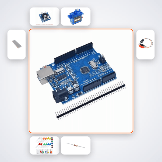 Motorised Pet Door Kit with Arduino Uno + Colour Sensor - Compoden