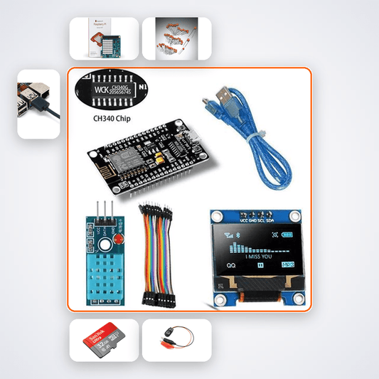 MQTT LED Matrix Status Board - Compoden