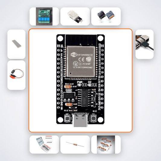 MQTT Smart Home Hub Kit with ESP32 + Relay - Compoden