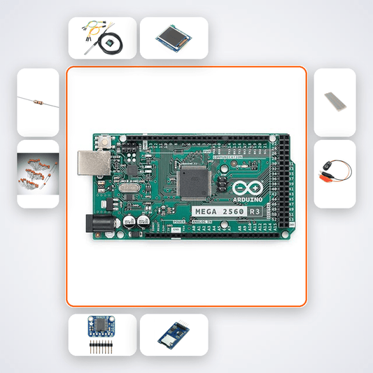 Multi-Room Temperature System Kit with Arduino Mega - Compoden