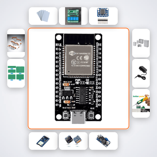 Multi-Tenant Building Access System Kit with ESP32 + Relay - Compoden