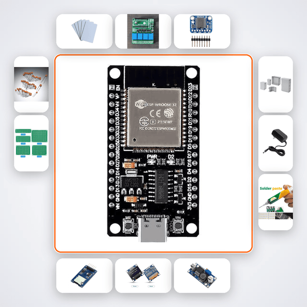 Multi-Tenant Building Access System Kit with ESP32 + Relay - Compoden