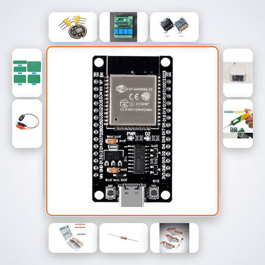 Multilingual Keyword Appliance Controller Kit with ESP32 + Relay - Compoden