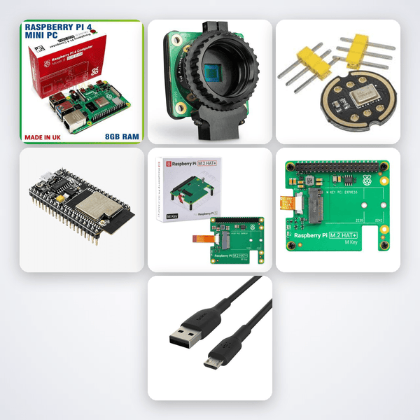 Multimodal Anomaly Detection Kit for Raspberry Pi 5 - Compoden