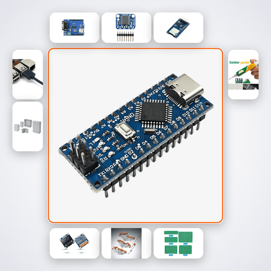 Nano CAN Bus Sniffer Kit with Arduino Nano + LED - Compoden