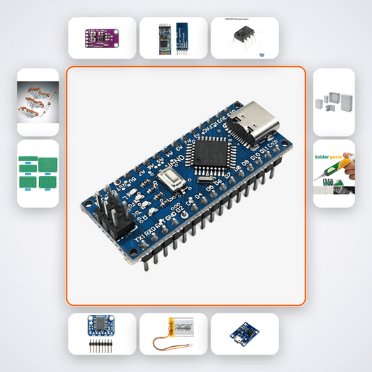Nano Cochlear Implant Sim Kit with Arduino Nano + HC-05 - Compoden
