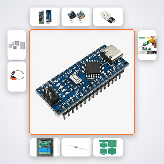 Nano Embedded EEPROM Config Kit with Arduino Nano + HC-05 - Compoden