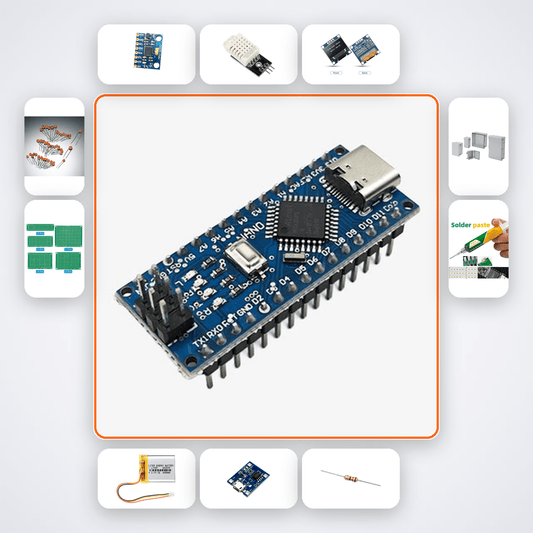 Nano Neural Network on Hardware Kit with Arduino Nano + MPU6050 - Compoden