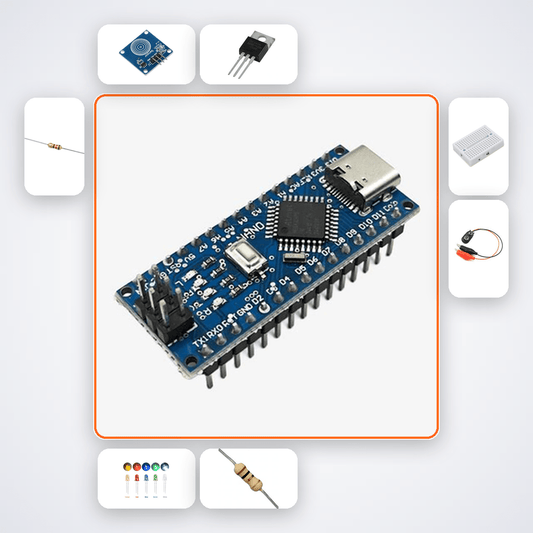 Nano Touch Dimmer Switch Kit with Arduino Nano + Sensor - Compoden