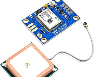 NEO-M8N GPS Module with Ceramic Active Antenna - Compoden