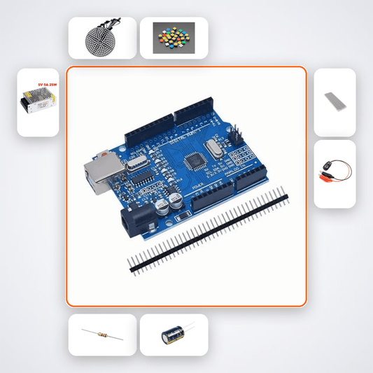NeoPixel Game of Life Variant 18 Kit with Arduino Uno + LED - Compoden