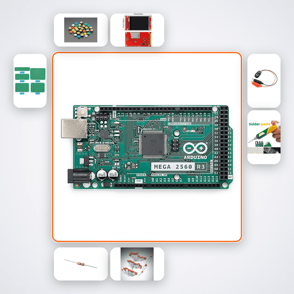 Neural Network Digit Classifier Demo Kit with Arduino Mega - Compoden