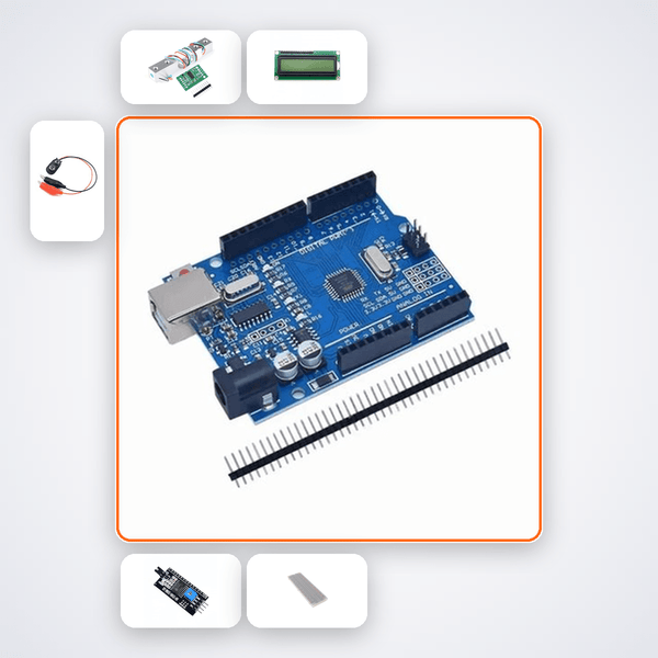 Newton Second Law Demo Kit with Arduino Uno + MPU6050 - Compoden