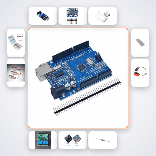 Night Mode Bedroom Automation Kit with Arduino Uno + LDR - Compoden