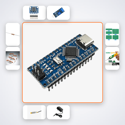 Nixie Tube Clock Driver Kit with Arduino Nano Maker 2 - Compoden