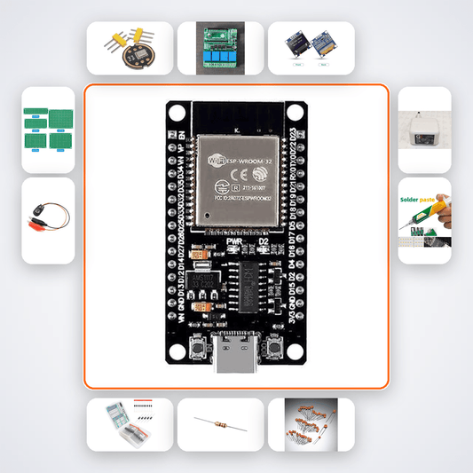Noise Pollution Logger Advanced Kit with ESP32 + Relay - Compoden
