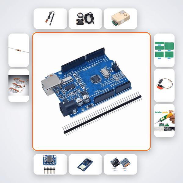 Ocean Acidification Simulator Kit with Arduino Uno + LED - Compoden