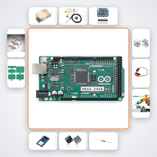 Office CO2 Tracker Kit with Arduino Mega - Compoden
