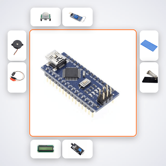 Office Occupancy Tracker Kit with Arduino Nano + NRF24 - Compoden