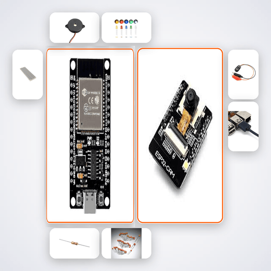 Offline Face Detection Door Buzzer Kit with ESP32 + Camera - Compoden