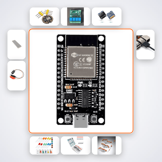 Offline Local Voice Control Variant 17 Kit with ESP32 + Relay - Compoden