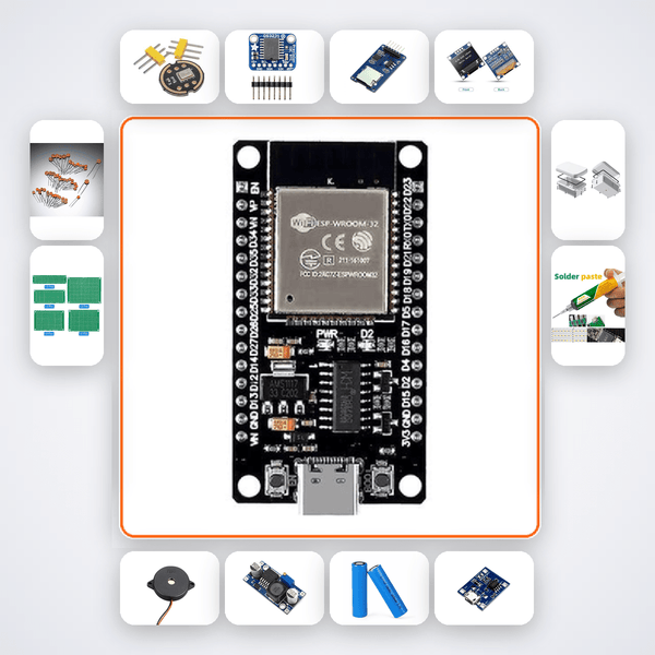 On-Device Sound Event Logger Kit with ESP32 + LED - Compoden