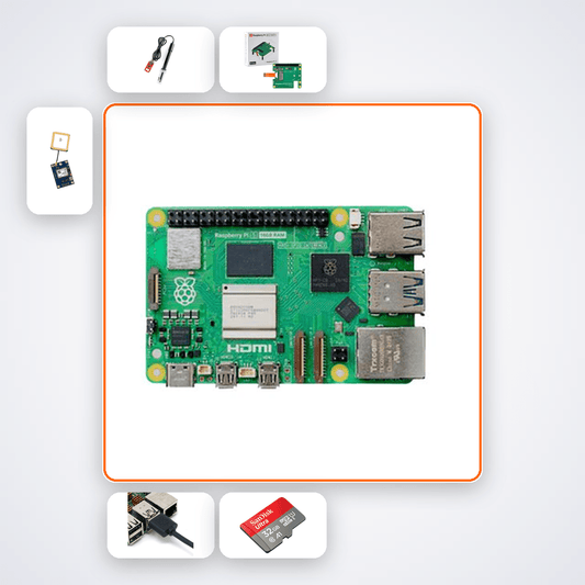 Open RAN Software Radio Base Station Kit with Raspberry Pi 5 - Compoden