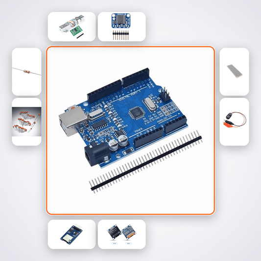 Osmotic Pressure vs Concentration Kit with Arduino Uno + LED - Compoden