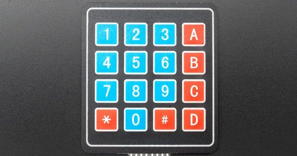 4x4 Matrix Keypad – 16 Key Membrane Keypad for Arduino & ESP32