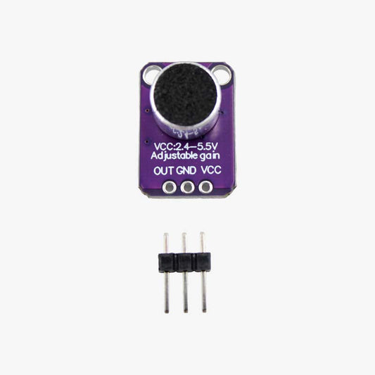 MAX4466 Microphone Amplifier Module with AGC for Arduino Projects