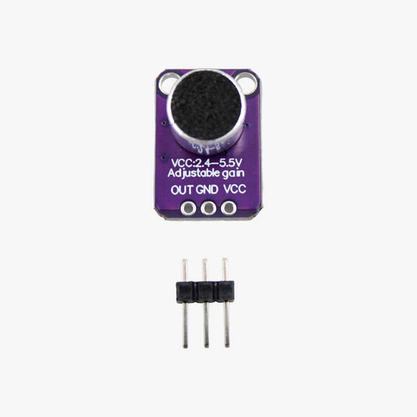 MAX4466 Microphone Amplifier Module with AGC for Arduino Projects