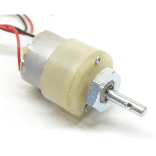 DC Geared Motor 12V 30RPM – High Torque for Robotics & Automation