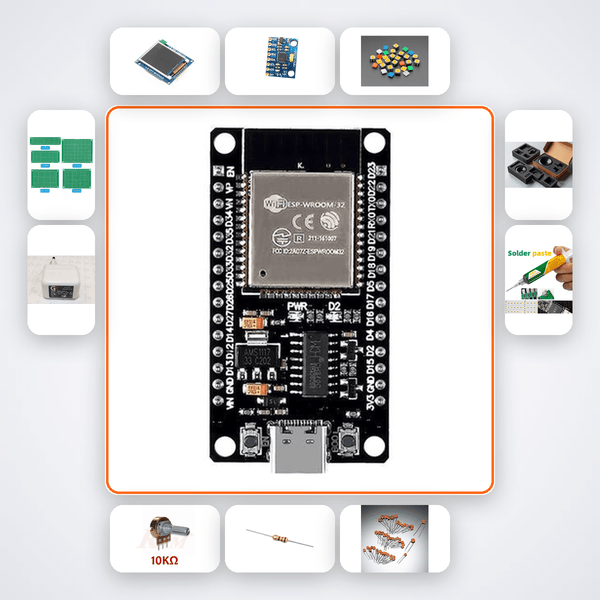 Particle Physics Bubble Chamber Sim Kit with ESP32 + MPU6050 - Compoden