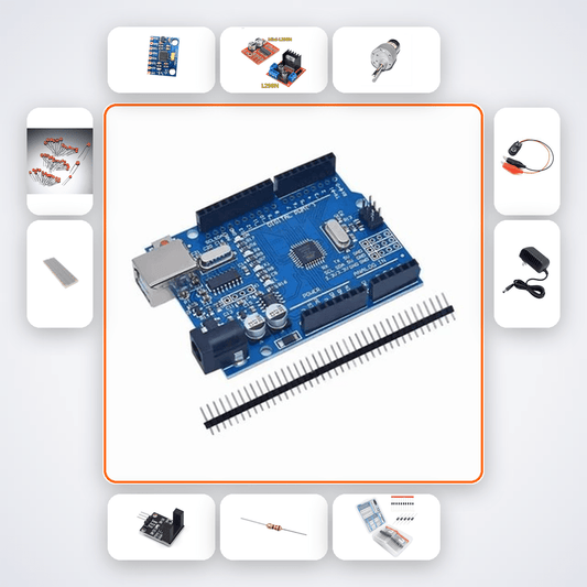 Pendulum Balance Control Intro Kit with Arduino Uno + MPU6050 - Compoden