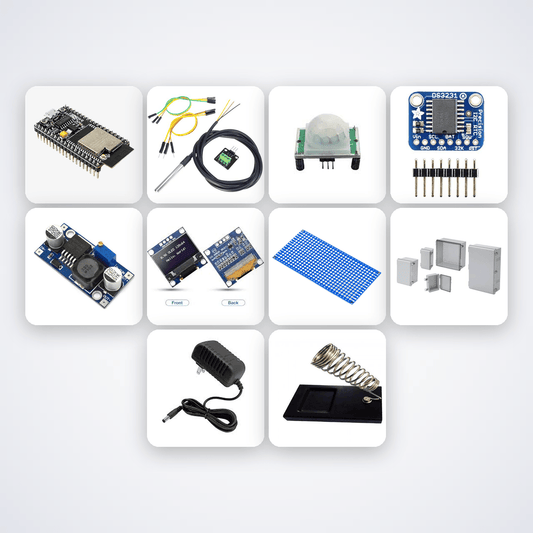 Pet Activity Monitor Pro Kit with ESP32 + DHT22 - Compoden