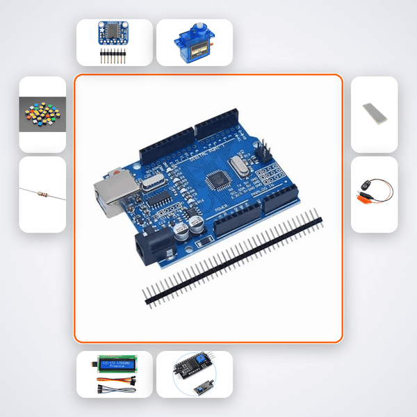 Pet Feeder Auto Timer Kit with Arduino Uno + Servo - Compoden
