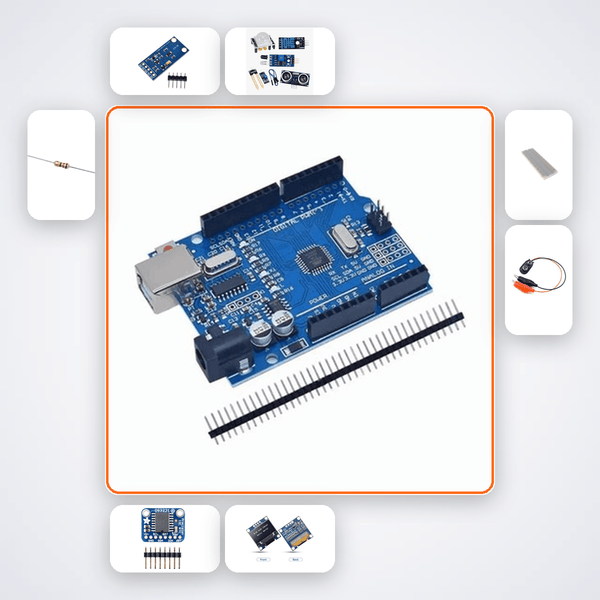 Photosynthesis Light Logger Kit with Arduino Uno + Sensor - Compoden