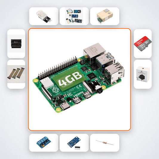 Pi 4 Automated Greenhouse Controller Kit with Raspberry Pi 4 + DHT22 - Compoden