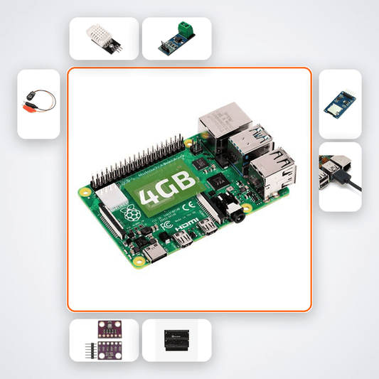 Pi 4 Grafana Live Sensor Analytics Kit with Raspberry Pi 4 + DHT22 - Compoden