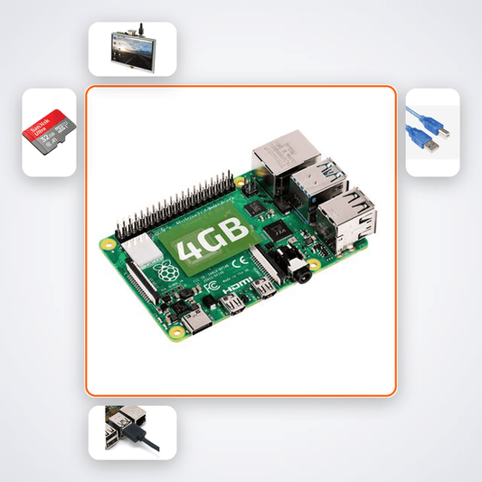 Pi 4 Kiosk Info Display Kit with Raspberry Pi 4 - Compoden